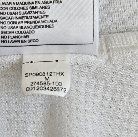 Nike Dri-fit Tank Top Like new Conditionin White Color size Medium - Picture 14 of 16